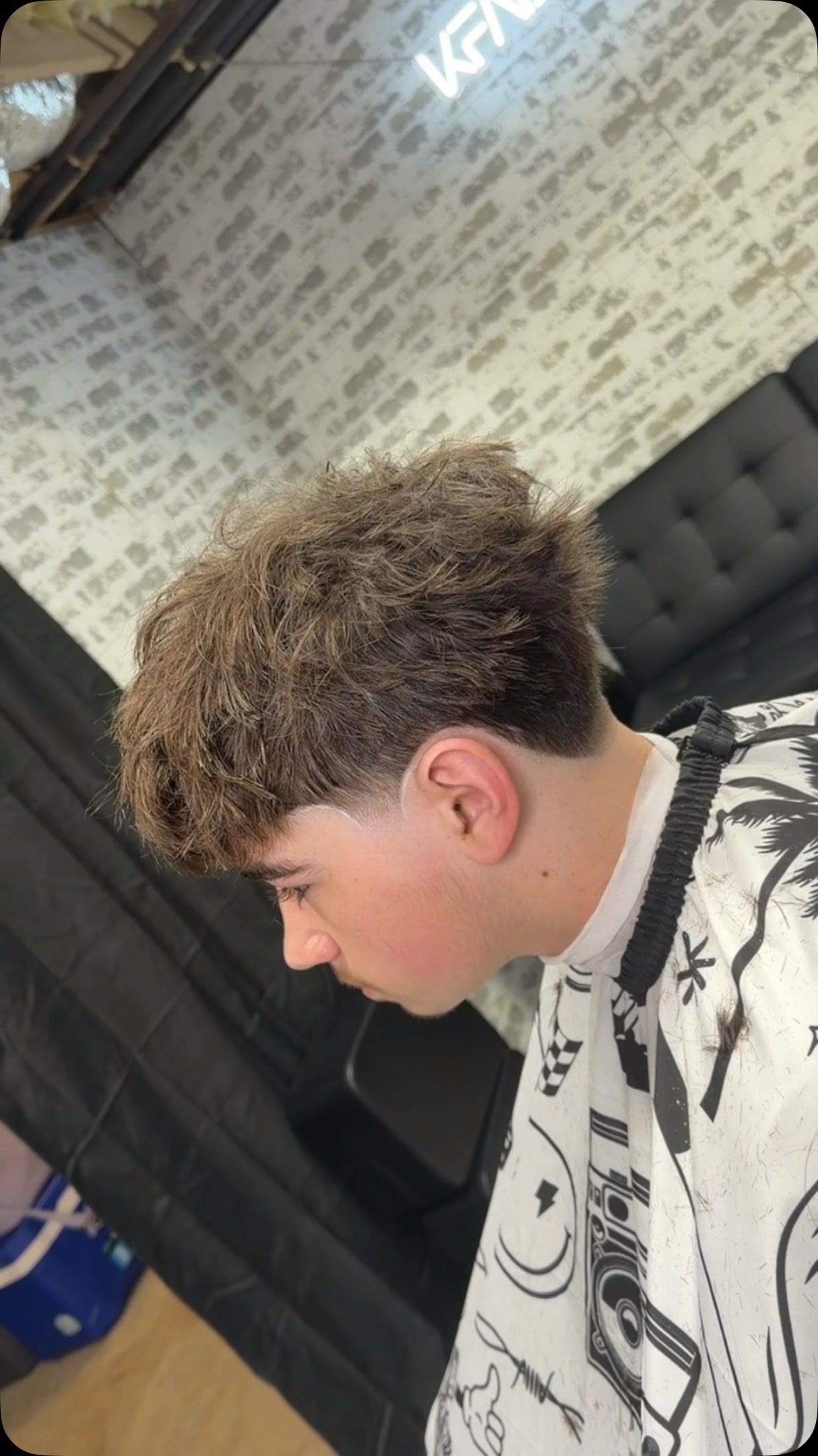 Fresh cut at KFADEZ Barbershop in Middleborough, photo 3 of 6